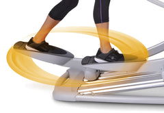 best elliptical with low step on pedals